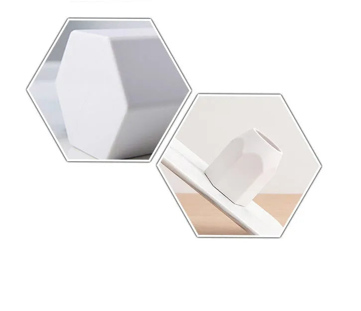 Round silicone pen holder in grey, 80x95mm, on a desk holding pens and pencils