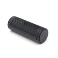 Black mini air purifier with negative ion and active oxygen function, 59x57x163 mm