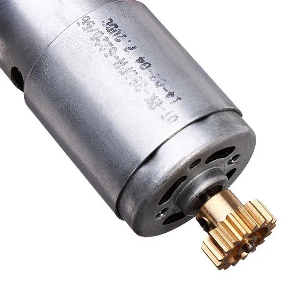 Original 390 motor replacement part for Weili 1:18 series RC cars as shown colour