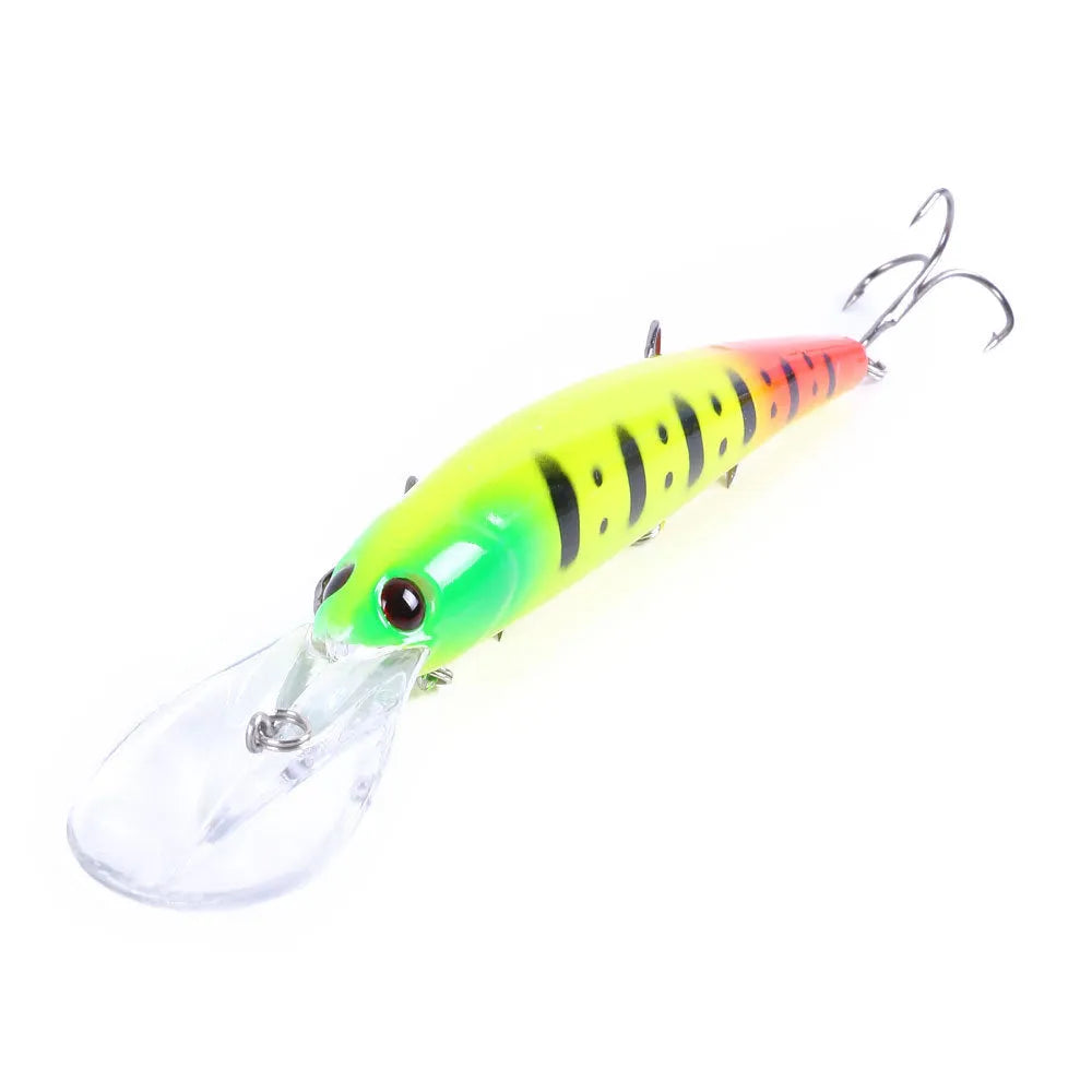 Biomimetic plastic fishing bait lure 16.5cm 21g with hook, MI124 series in multiple colours