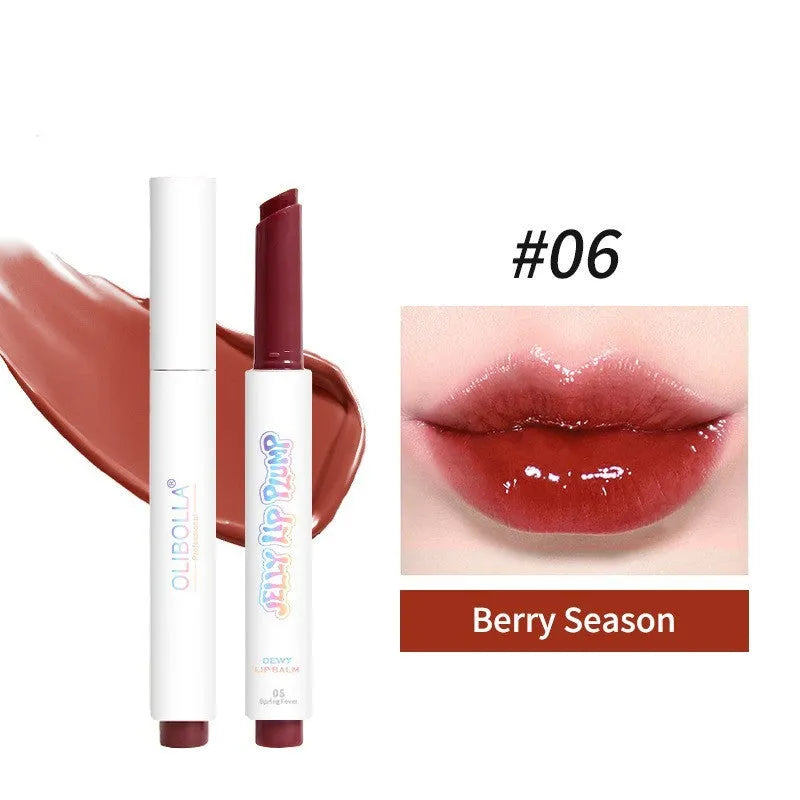 6 Colour Press Water Light Solid Lip Lacquer Lasting Moisturising Lipstick Universal Skin Type 01 Makin'Me Blush 02 Pink Flamingo 03 First Crush 04 Hot Stuff 05 Spring Fever 06 Berry Season