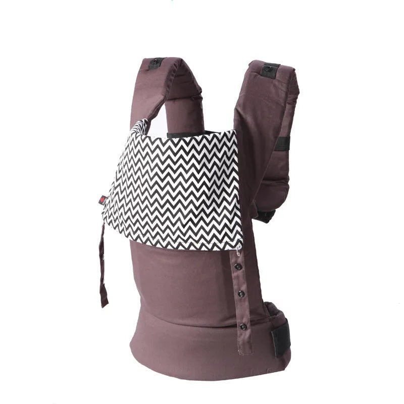 Baby carrier sling in cotton with adjustable waistband, suitable for 5 to 36 months