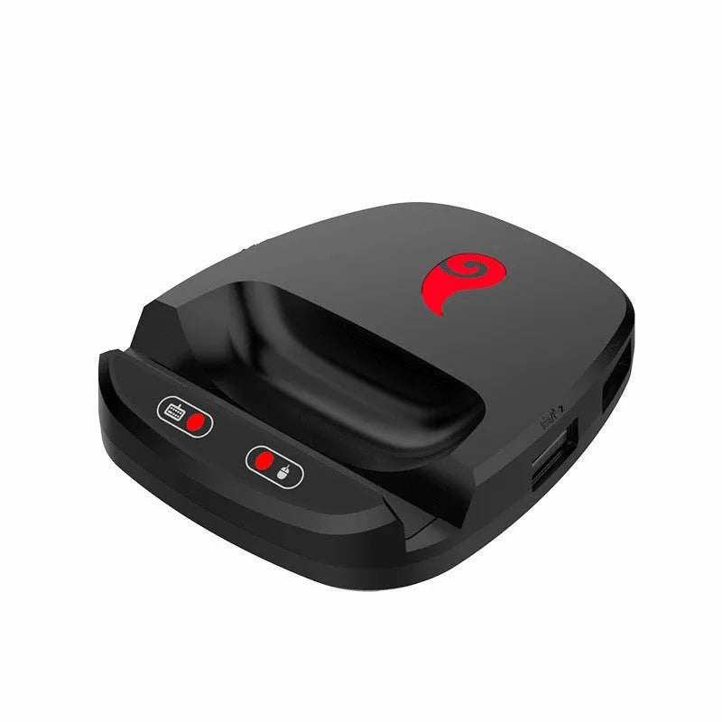 Mobile game peripheral with USB plug-in, ABS body, 83 x 69 x 17mm, for Android and iOS, no vibration mode