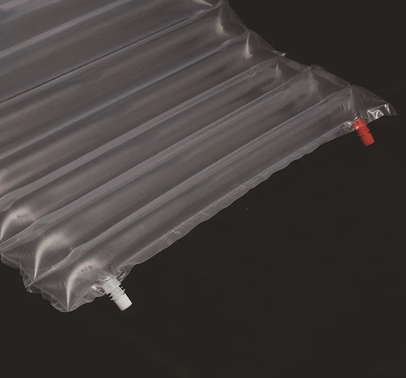 Transparent outdoor camping airbed measuring 200cm long with 300kg load capacity