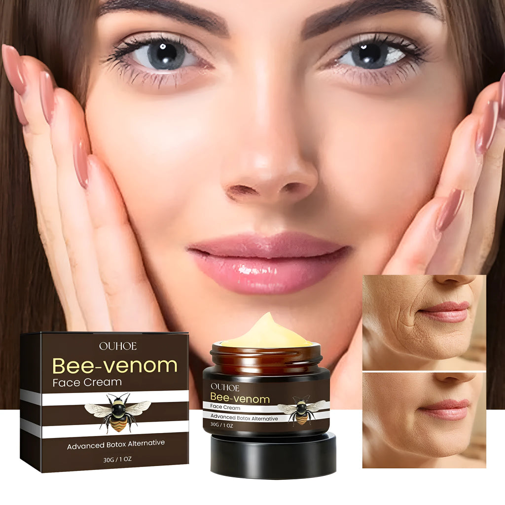 OUHOE Bee Firming Cream 30g jar, a hydrating and firming face cream.