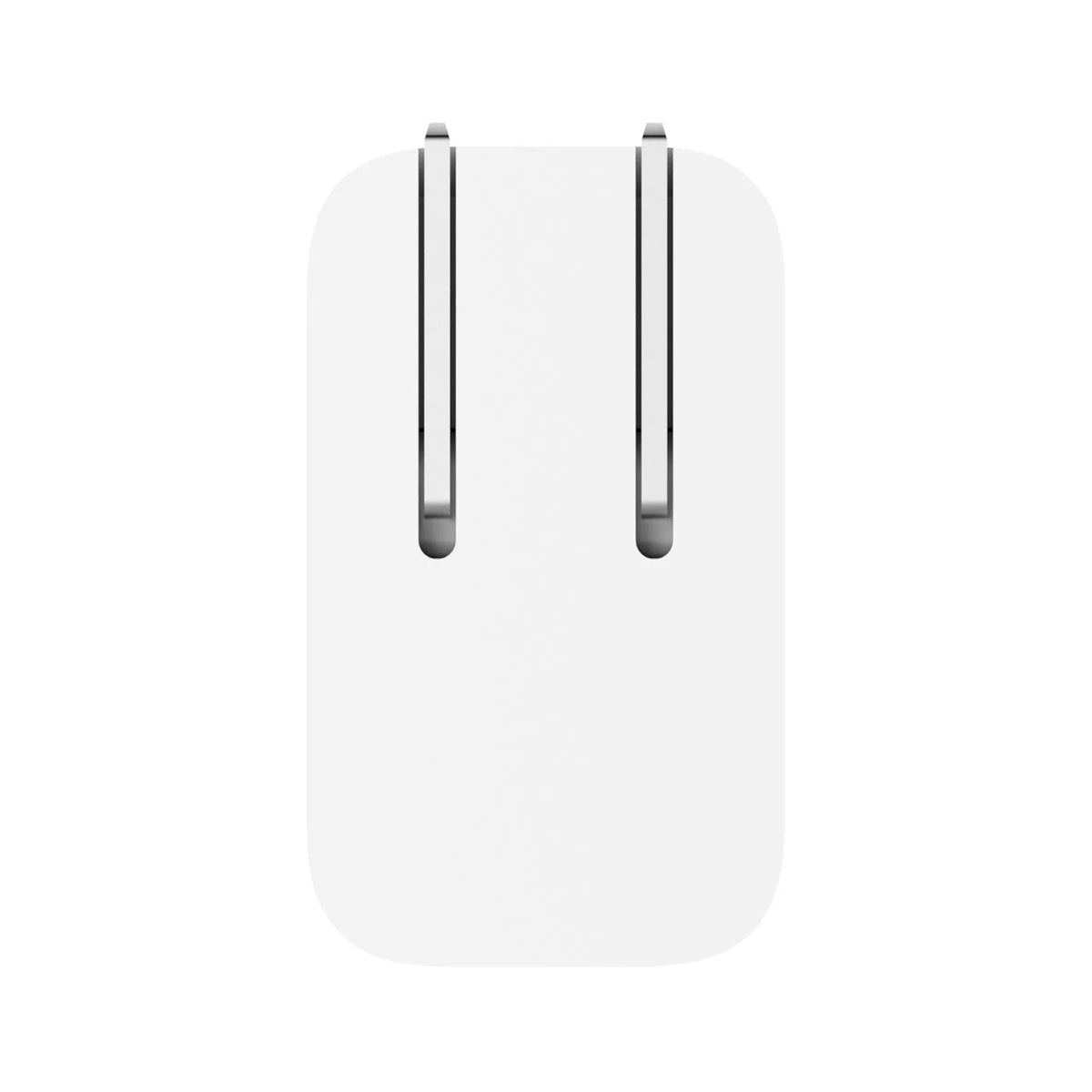 Xiaomi 30W USB charger, white, dual port USB-C and USB-A, compact 48mm x 28mm x 47mm