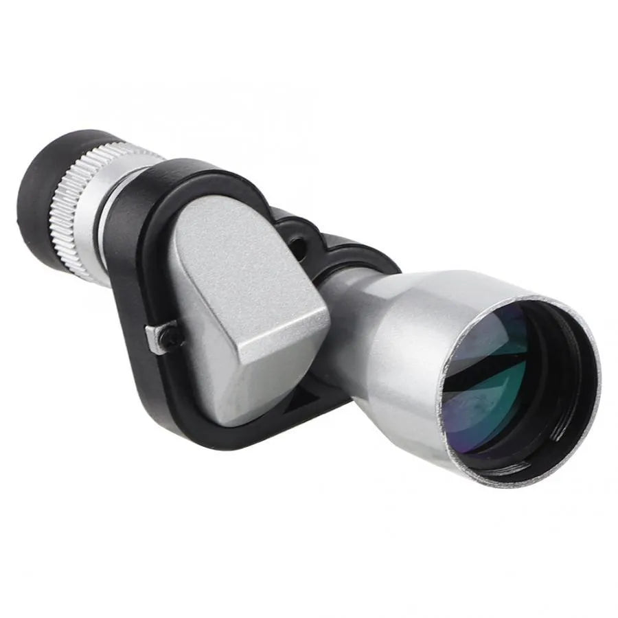 Low light night vision outdoor monocular telescope 8x20 with optical green film in green finish