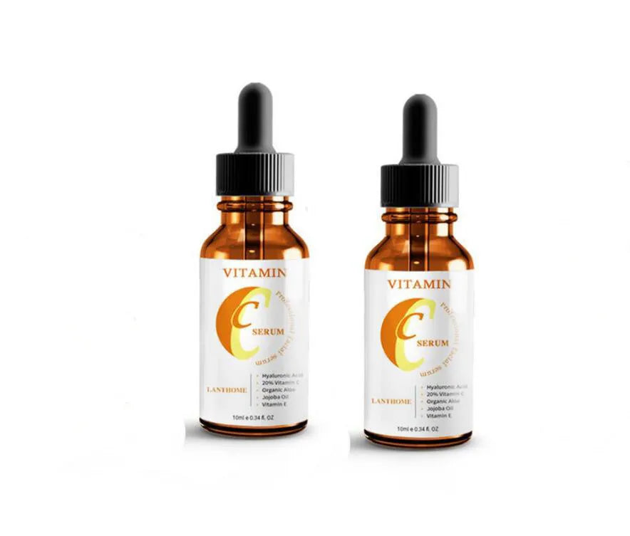 Vitamin C Hyaluronic Acid Serum 10ml bottle for facial skincare treatment
