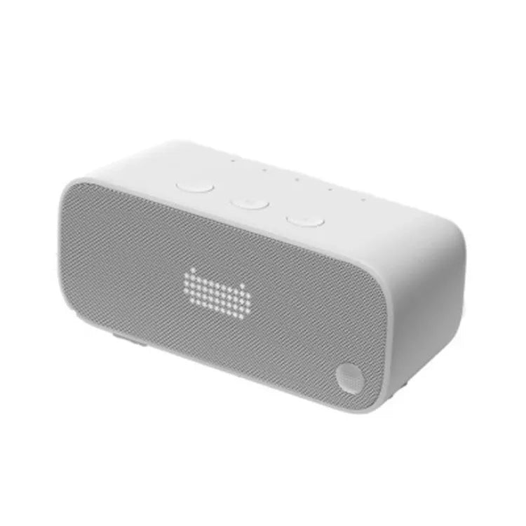 AI intelligent smart WiFi speaker in bookshelf design with front-firing speakers and multiple colour options