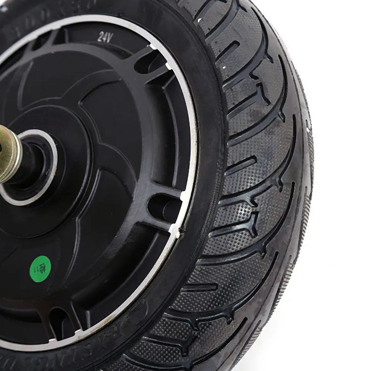 Xinaoma brushless hub motor toothless wheel 8 inch 350W black for electric scooter skateboard