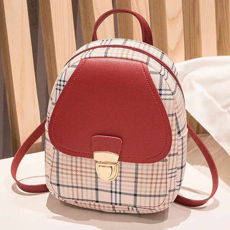 PU leather one shoulder diagonal phone bag in multiple colours with adjustable strap