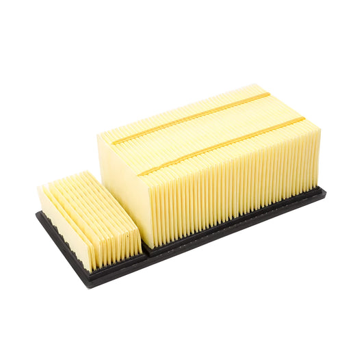 Dodge Ram pickup truck air filter cartridge showing 12mm outer diameter with connection fittings