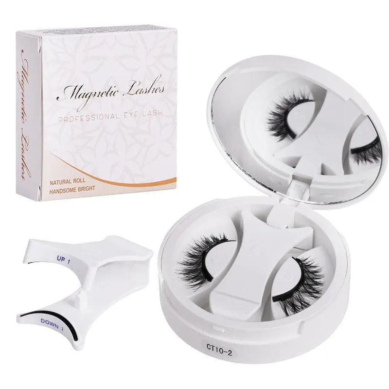 Magnetic false eyelashes integrated soap holder storage case for CT10 models