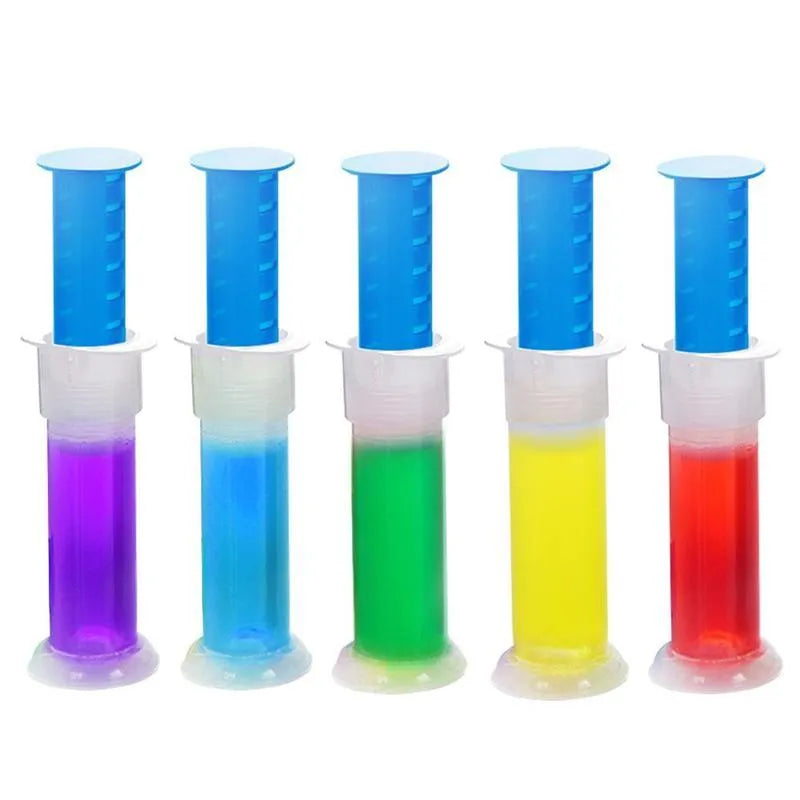 Magical Toilet Cleaner Gel in purple lavender colour-changing stick-on design with handle, 4.5x12cm