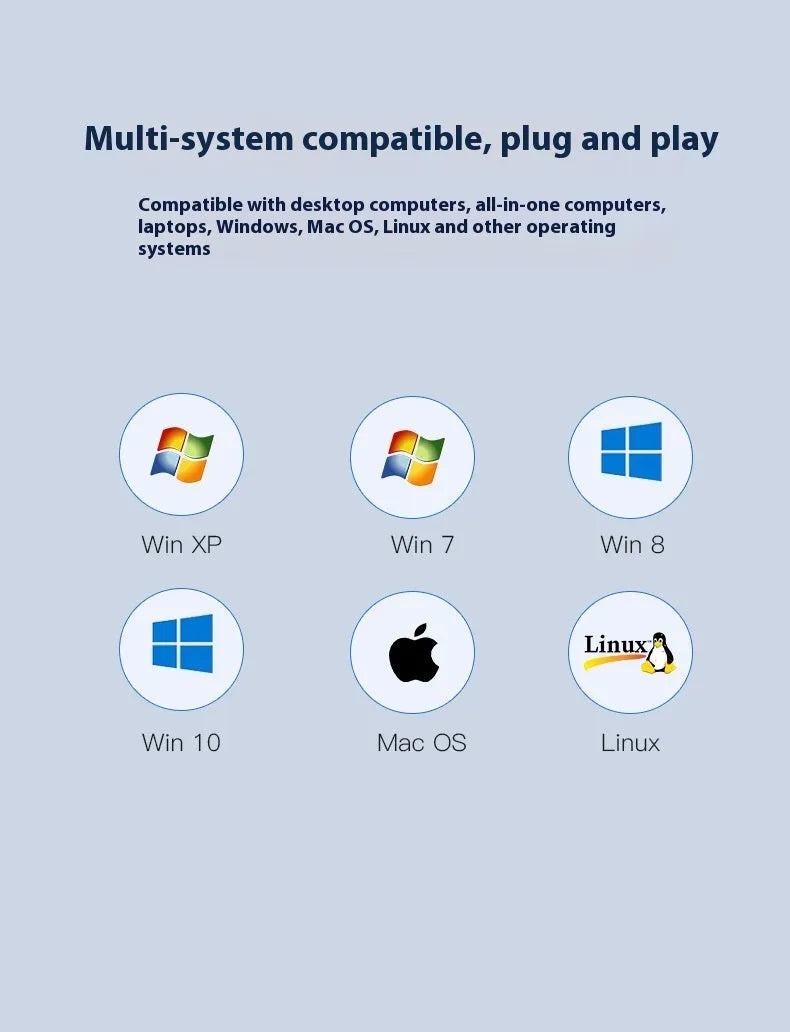 LQT-LH07 model 7-in-1 silver USB C hub showing USB-C plug, PD port, USB-A ports, and SD and microSD card slots.
