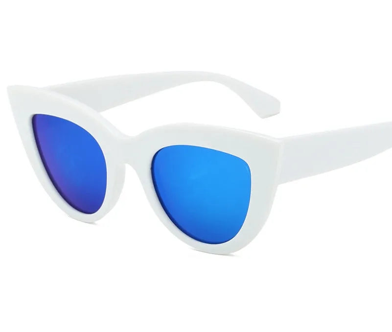 Black frame double grey fashion sunglasses with AC lenses and UV400 protection
