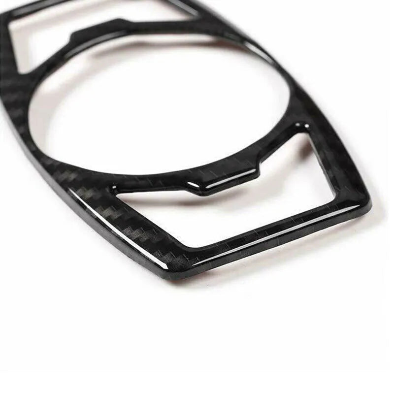Carbon fibre pattern overlay sticker for Ford F150 Raptor headlight control panel