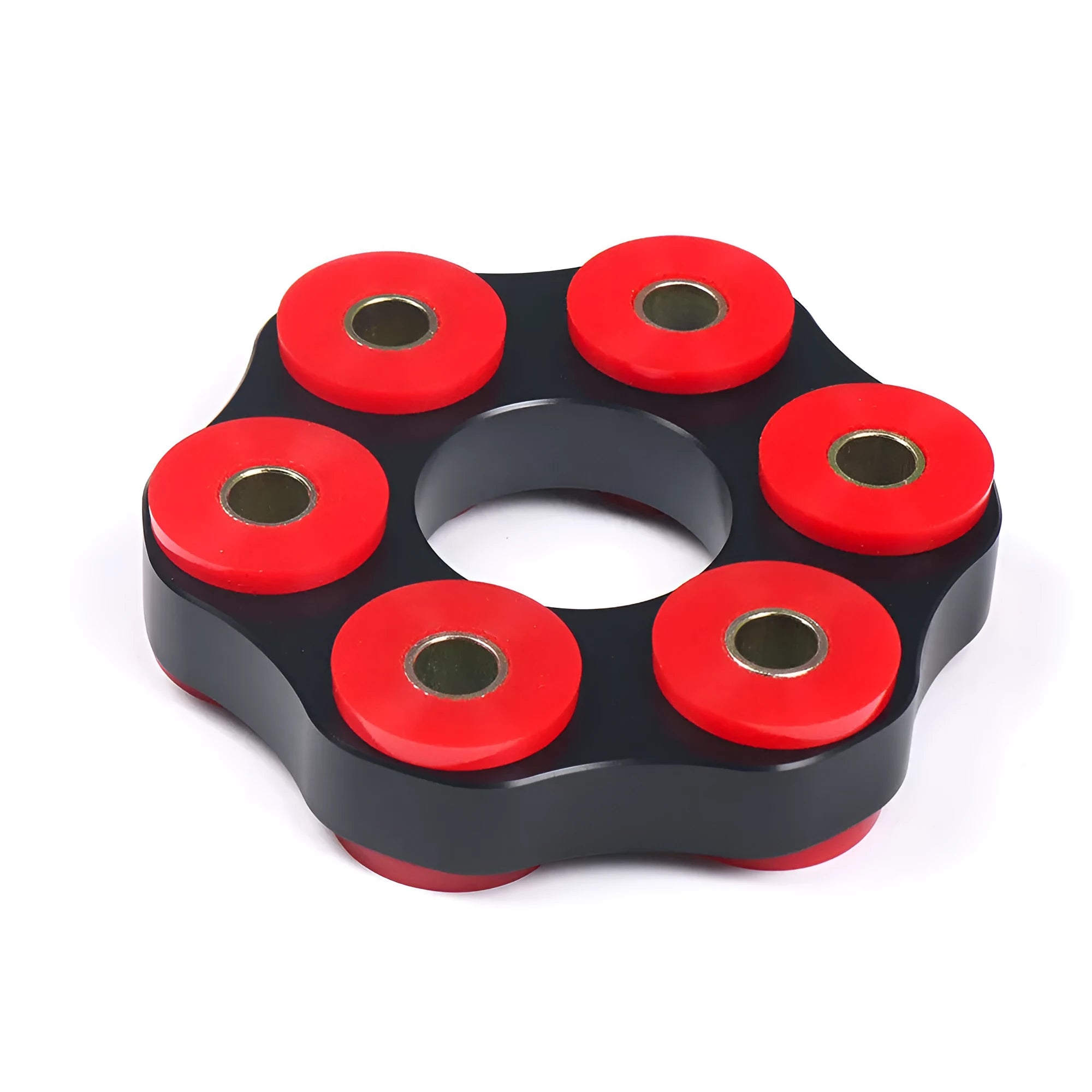 Red polyurethane aluminium drive shaft connecting plate bracket for BMW E46 E36 E30 M3 E28 models