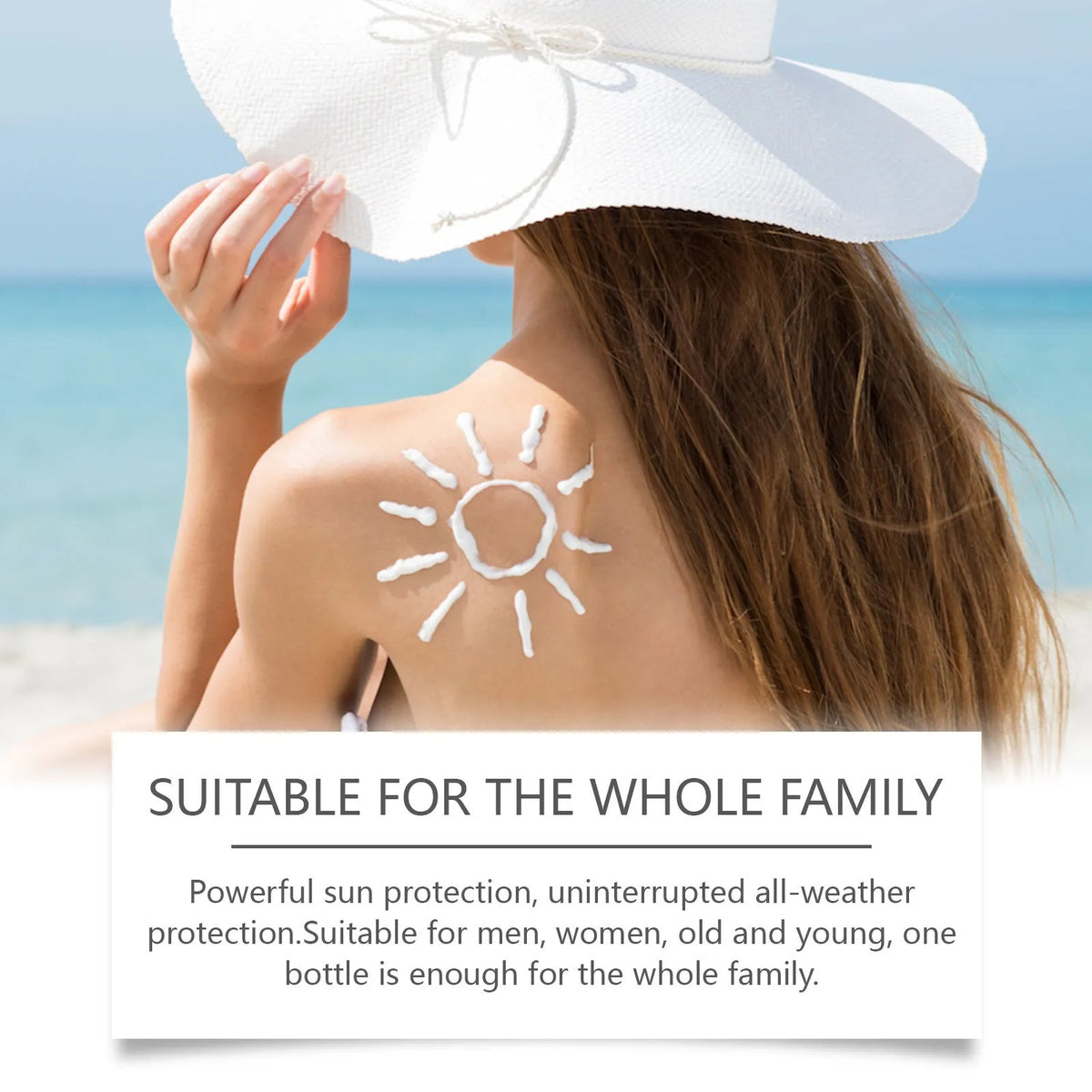 60g protective sunscreen cream with ethyl hexyl methoxycinnamate and orelin for summer UV protection