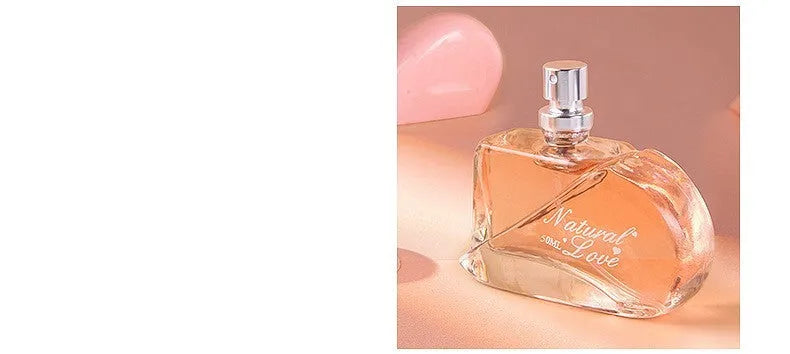 Women's perfume kit 50ml long-lasting light floral eau de parfum girly heart design