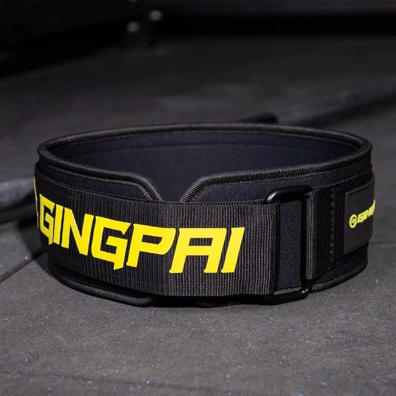 Abdominal exercising band and lumbar protection belt for weightlifting training in multiple colour options