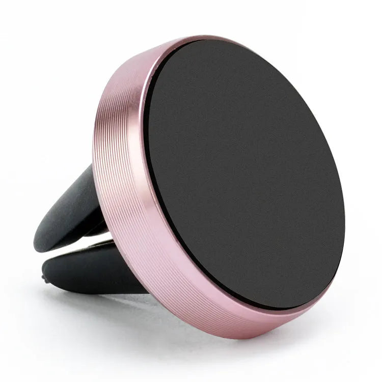 Magnetic car air vent phone holder in multiple colours showing 33.5x30mm size