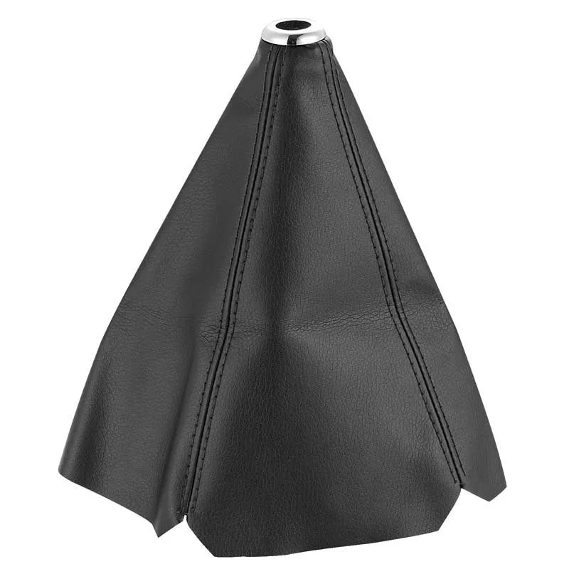 Black PU leather gear lever dirt-proof cover for General Motors vehicles
