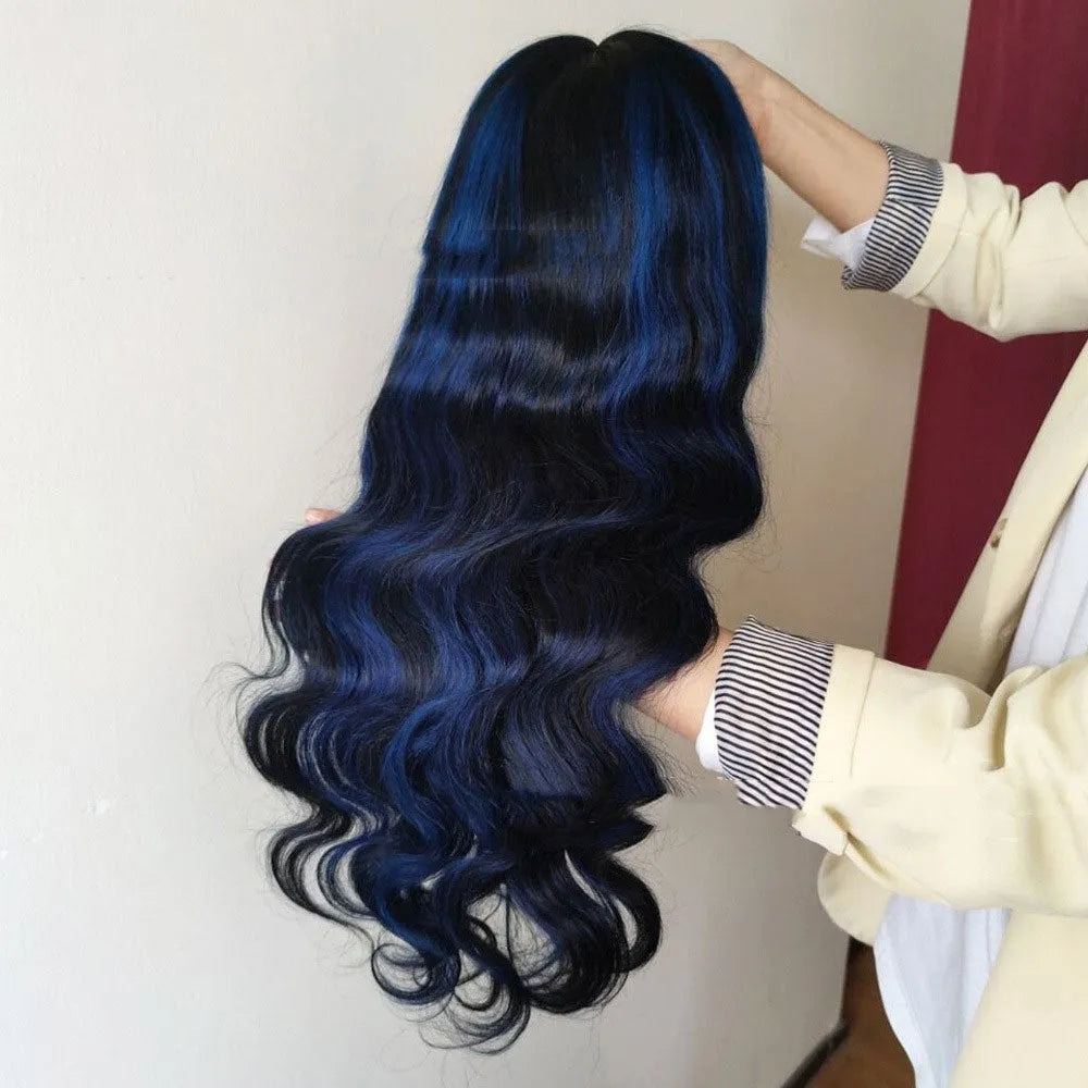 Real human hair lace front wig with 4x4 lace headgear in star fashion style