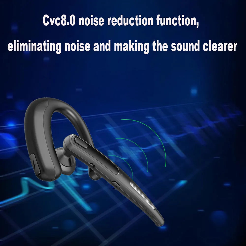 Wireless headset with HD noise reduction, simple style, L-shaped plug, in colour K28A