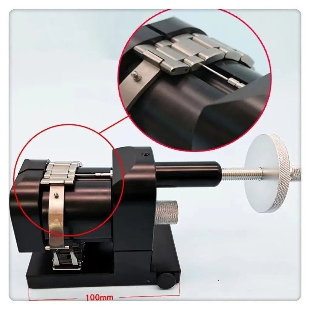 Alloy steel watch strap removal machine tool set for watch repair with 12 pieces