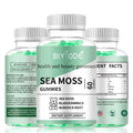 Halal sugar free sea moss gummy supplement 60 gummies in container