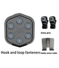Black smart music boxing machine with Bluetooth connection and 550mm length