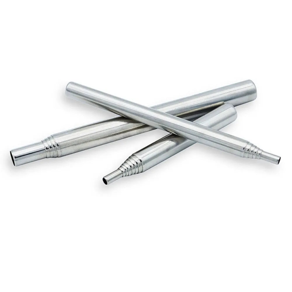 Stainless steel outdoor fire blowing stick camping picnic tool portable ultra-light reusable
