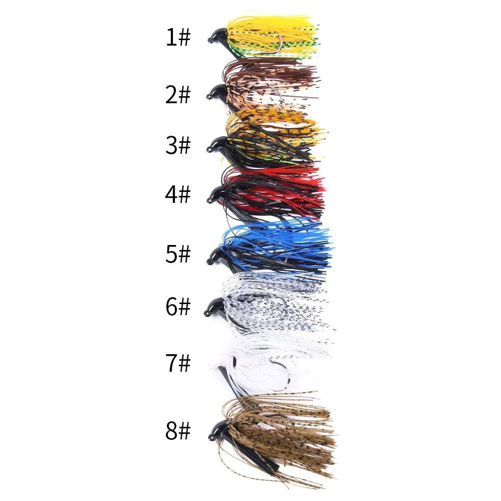 SB050 anti-hook jig hook lure 10g in colour option SB050-1 on white background