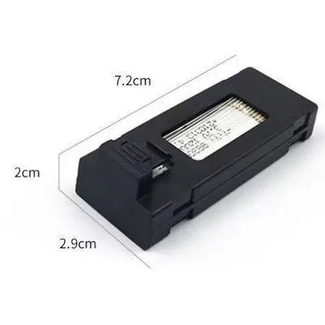 E88 UAV 37V 1800mAh lithium polymer battery in black or grey with overcharge protection