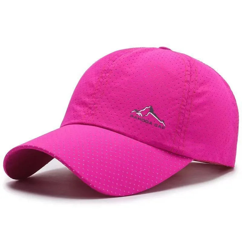 Korean style adjustable baseball cap in Army Green colour with dome crown for summer sun protection.