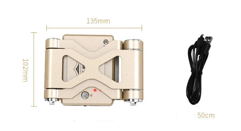 GameSir-X1 Eat Chicken Throne mobile game controller in gold or silvery colour