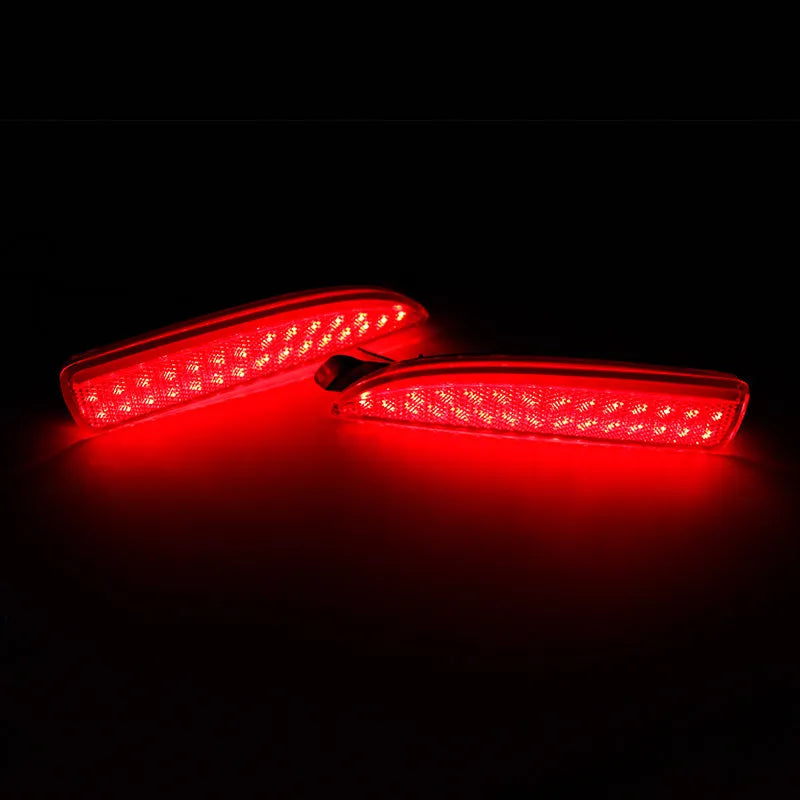 LED flashing rear bumper light set for Mazda with 5630 high brightness lamp bead and three-wire interface