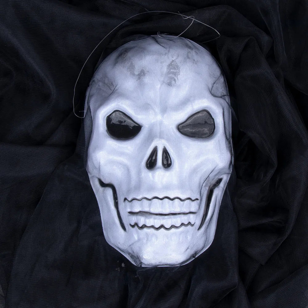 Halloween skull decoration bleeding horror cloth hanging 30x35cm corpse pattern