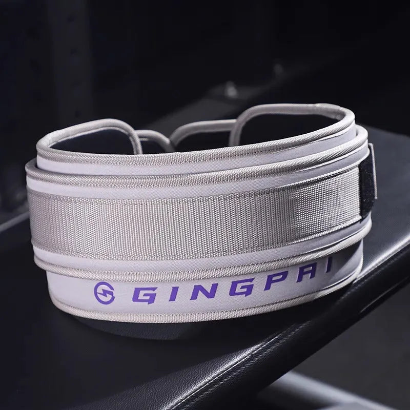 Abdominal exercising band and lumbar protection belt for weightlifting training in multiple colour options