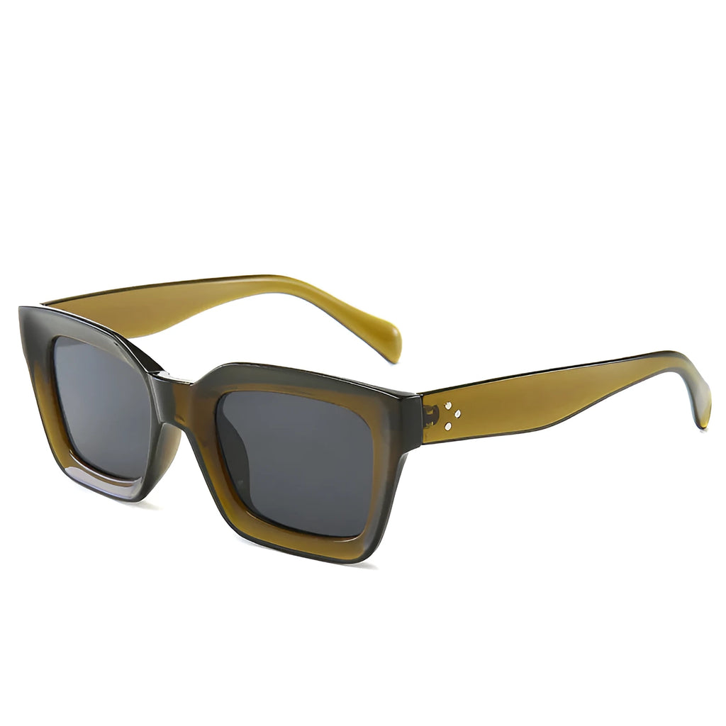 Fashion sunglasses with AC lenses and PC frame, UV400 protection, adult universal fit, non-polarised, in multiple colourways