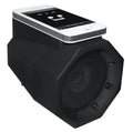 Black mobile creative mutual inductance speaker, 122x100x100mm, with USB, 3.5mm jack, 3W output