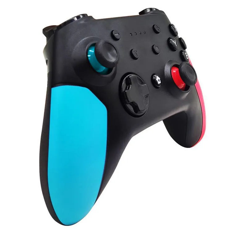 Switch Bluetooth gamepad wireless controller in left blue right red colour for Nintendo Switch PC Android gaming