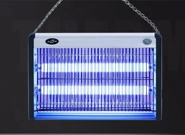Electric mosquito killing lamp unit with multiple wattage options for indoor insect control