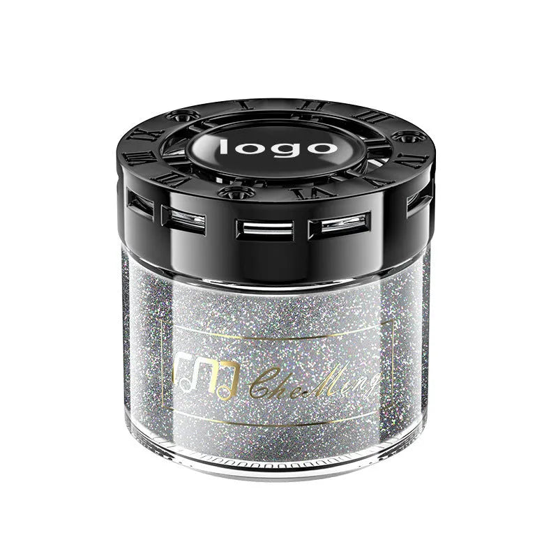Quicksand solid car perfume in decorative container, floral scent, 50-100ml, for car odour removal and decoration