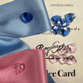 Adjustable princess style dog hair band with tension bow on polyester cotton ribbon
