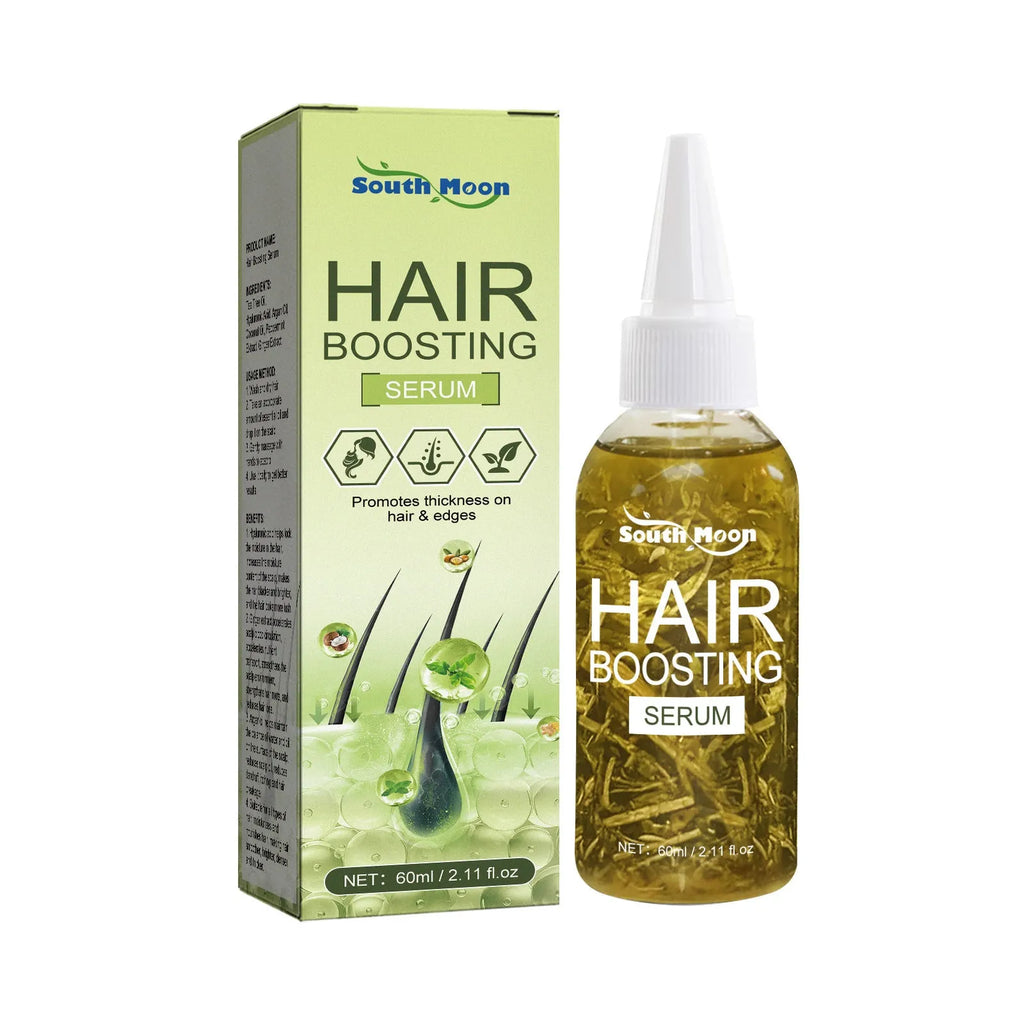 60ml bottle of anti-fall repair hair essential oil for dry, manic hair softening and moisturising treatment.