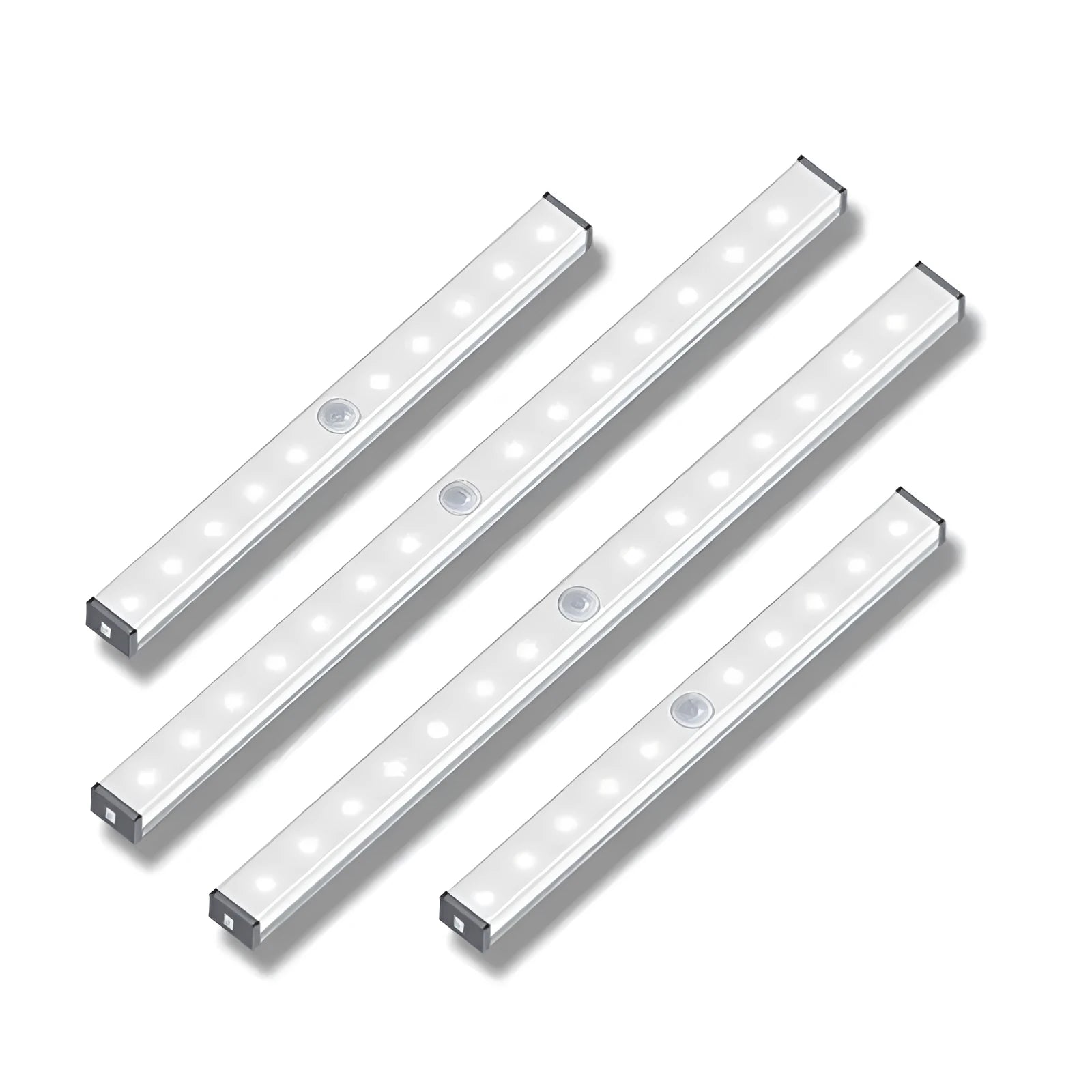 LED human body induction magnetic closet light with USB charging cable