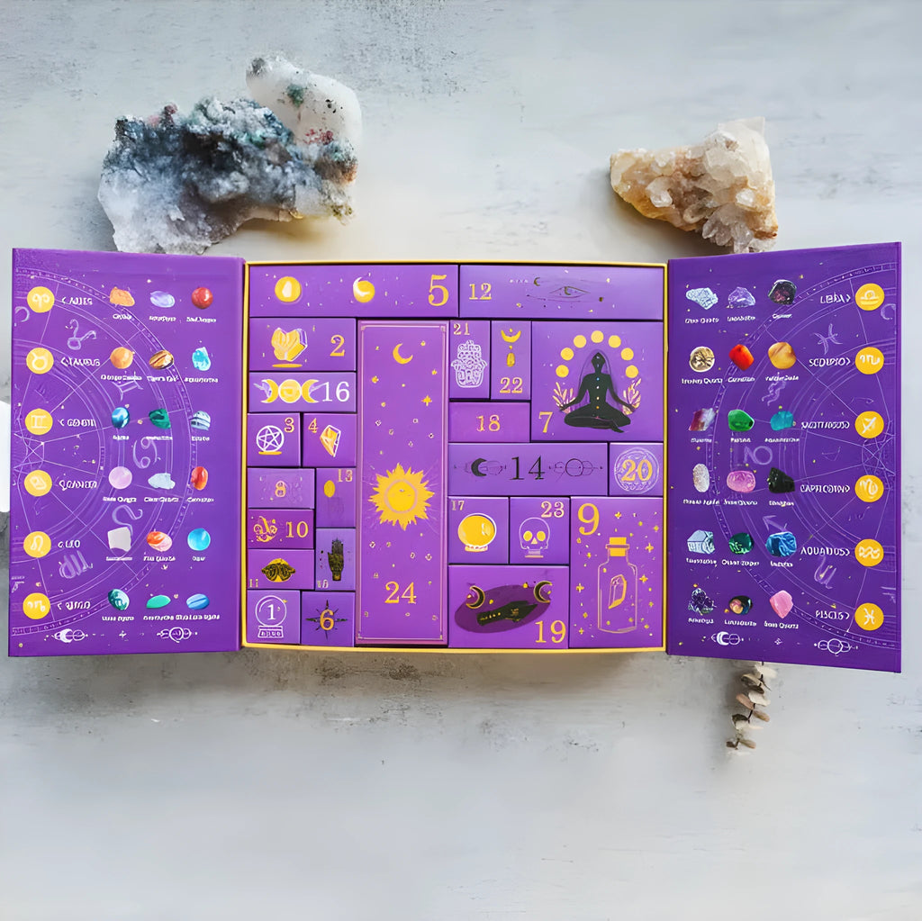 Halloween paper gift box craft for children's countdown activities and emotional development