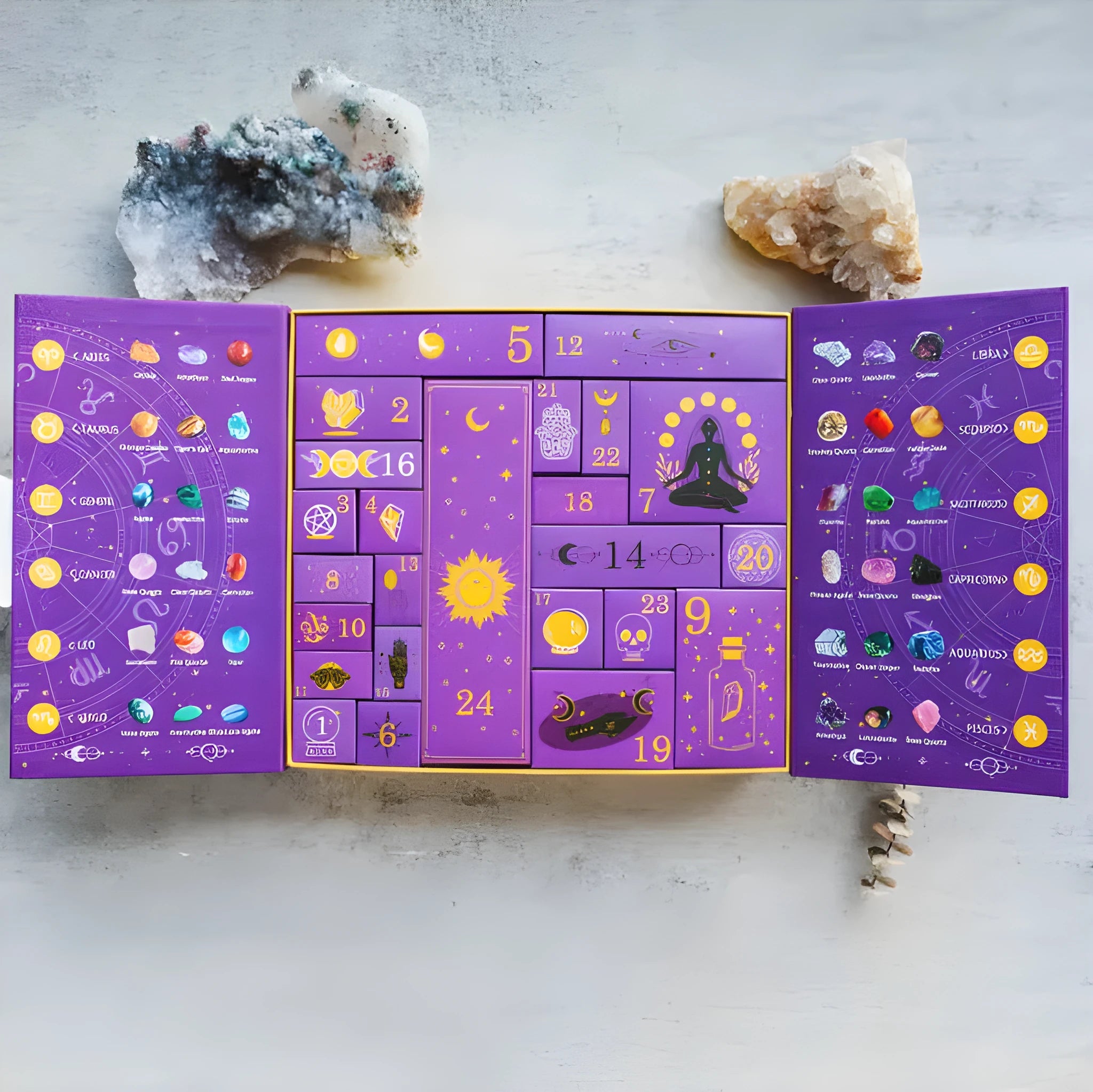 Halloween paper gift box craft for children's countdown activities and emotional development